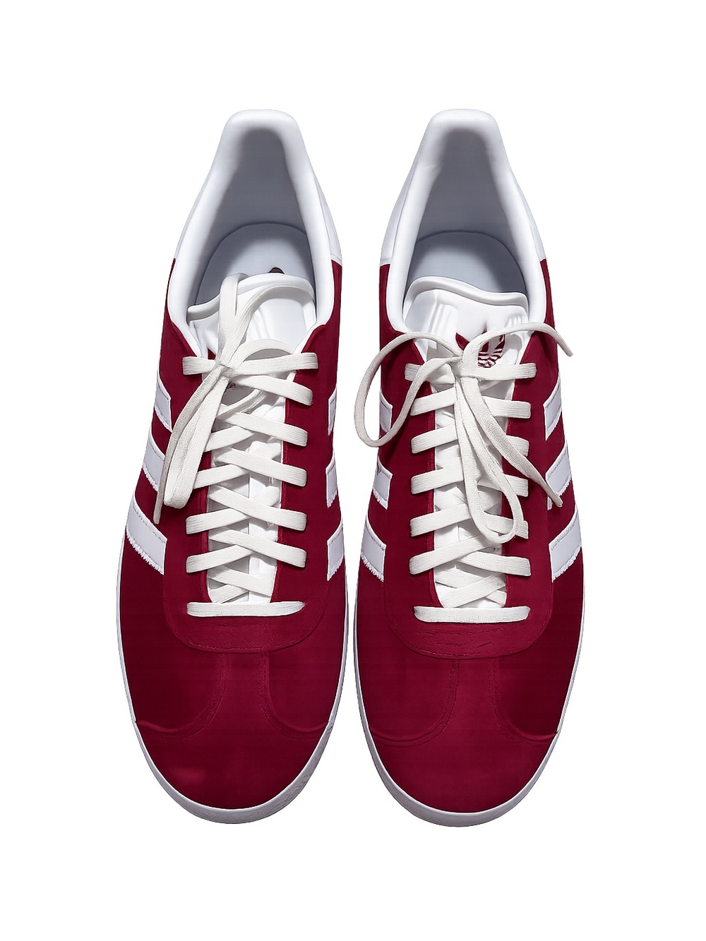 Adidas Gazelle Original Sneakers – Size 10 – Burgundy - with BOX